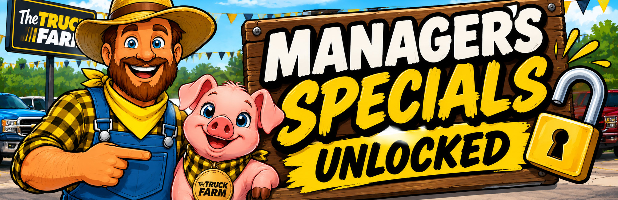 You've unlocked Manager's Specials